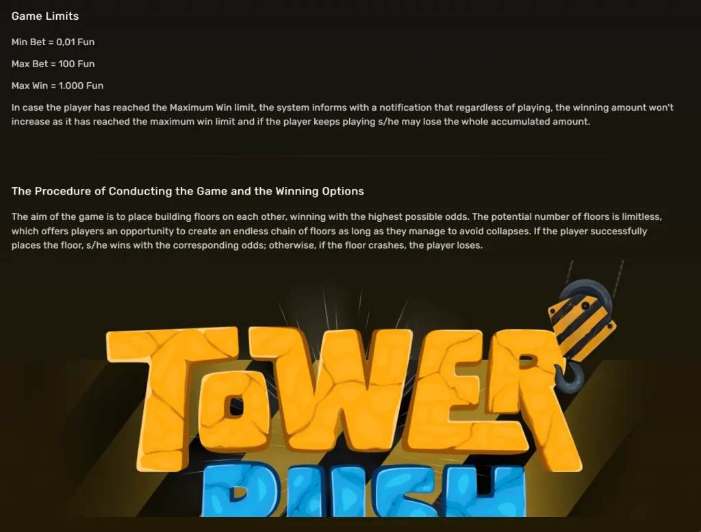 Tower Rush Regeln